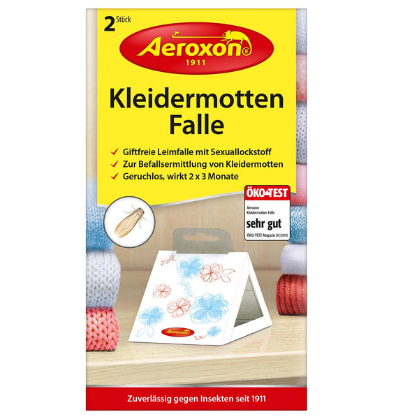 Aeroxon Kleidermotten-Falle 2 Stück Packung
