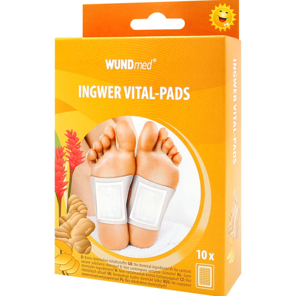 Wundmed Ingwer Vital- Pads 10Stk