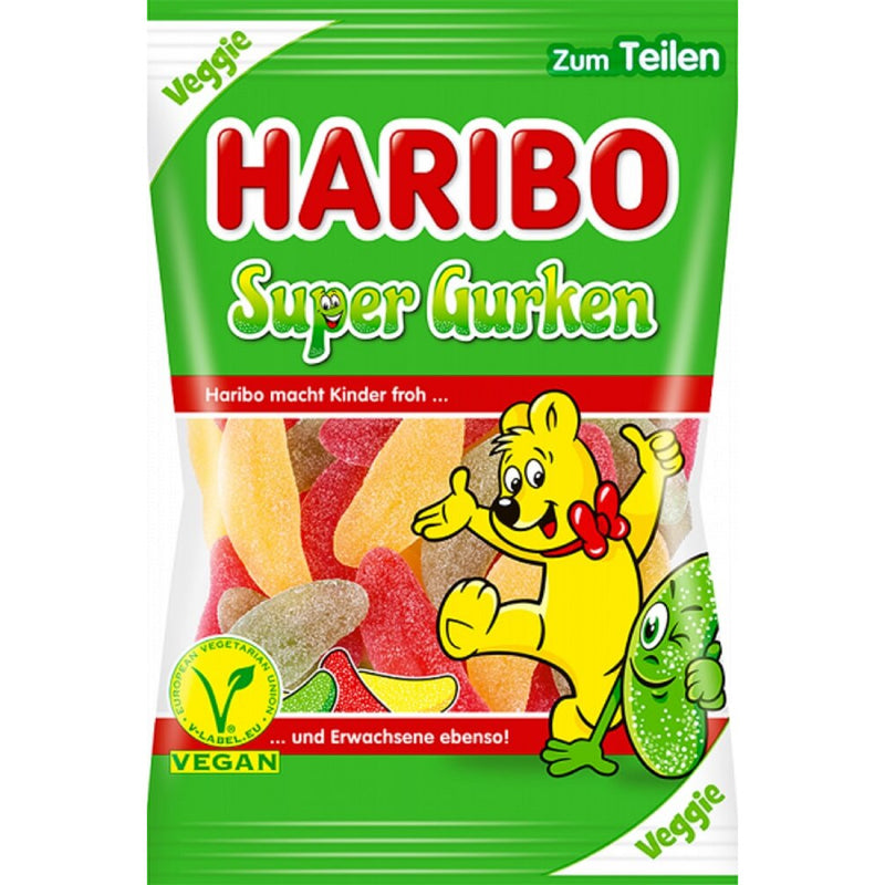 Haribo Super Gurken veggie 175g