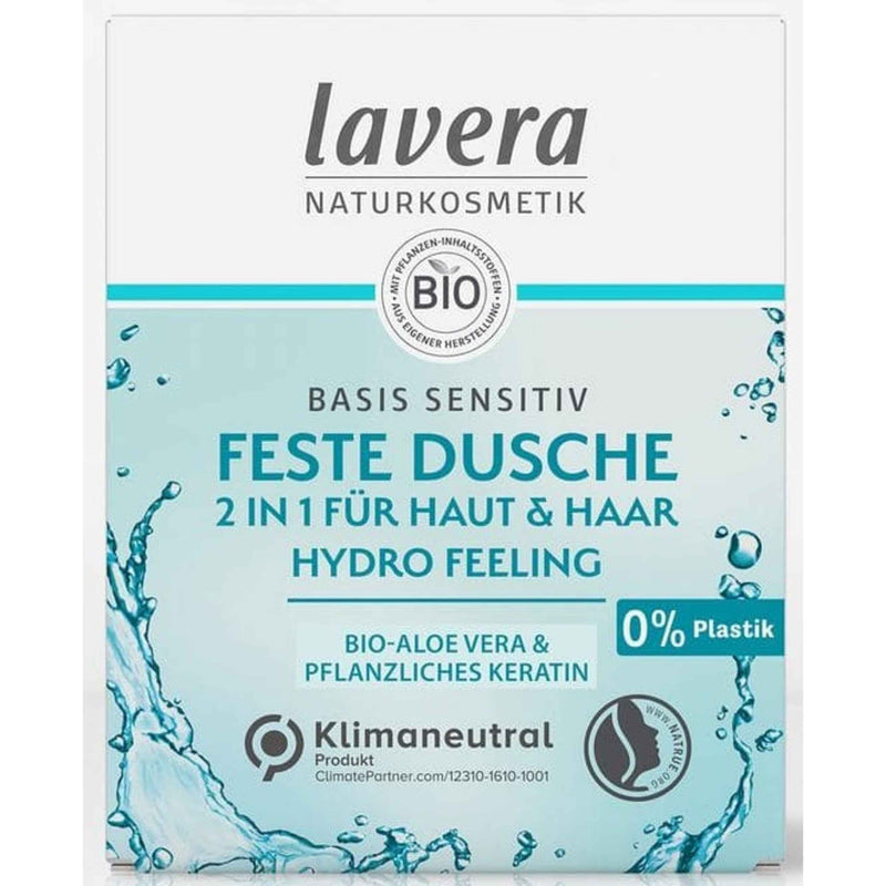 Lavera Feste Pflegedusche - 2in1 Basis Sensitiv Hydro Feeling 50 ml