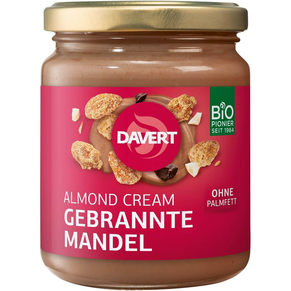 Davert Bio Almond Cream Gebrannte Mandel Aufstrich 250g
