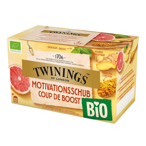 Twinings BIO Motivationsschub Tee 40g