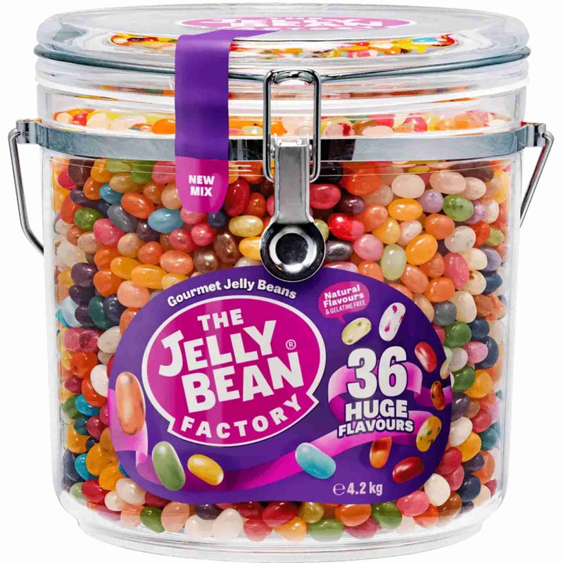 The Jelly Bean Factory 36 Gourmet Flavours Jar 4200g