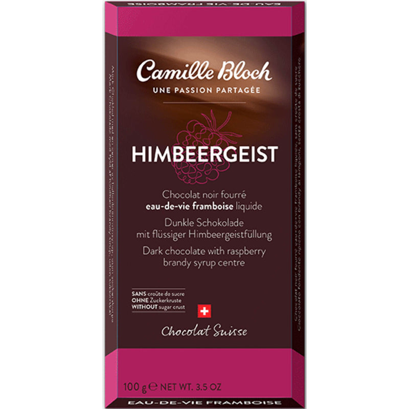 Camille Bloch Une Passion Partagee Himbeergeist 100g