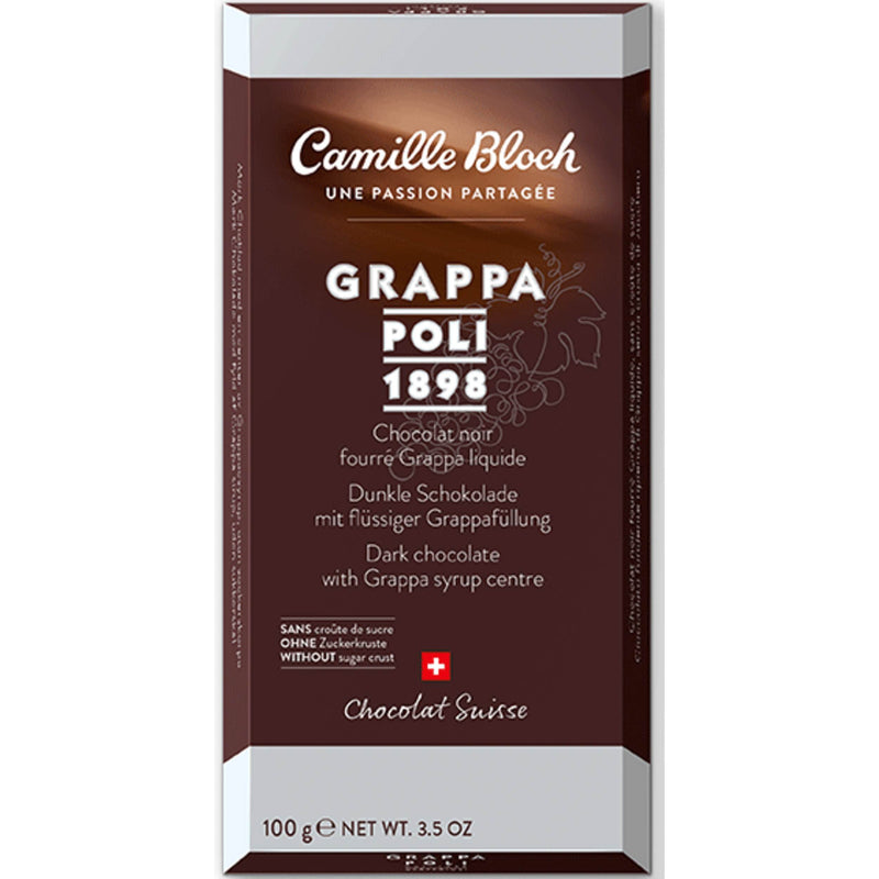Camille Bloch Une Passion Partagee Grappa 100g