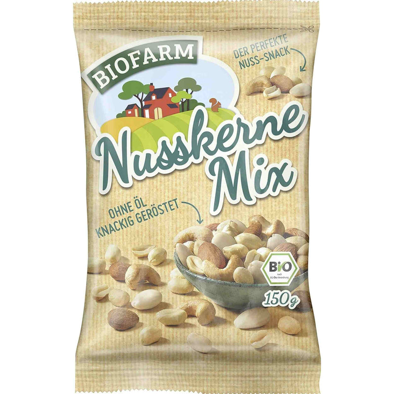 Biofarm Kluth Bio-Nusskerne-Mix, ungesalzen 150g