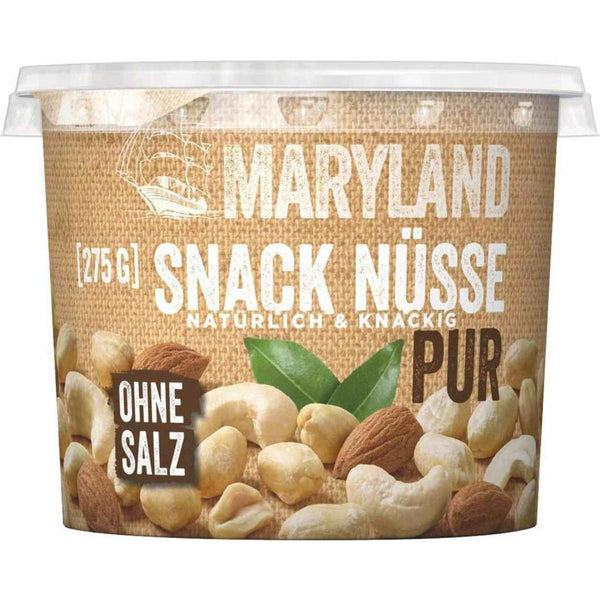 Maryland Snack Nüsse ungesalzen 275g