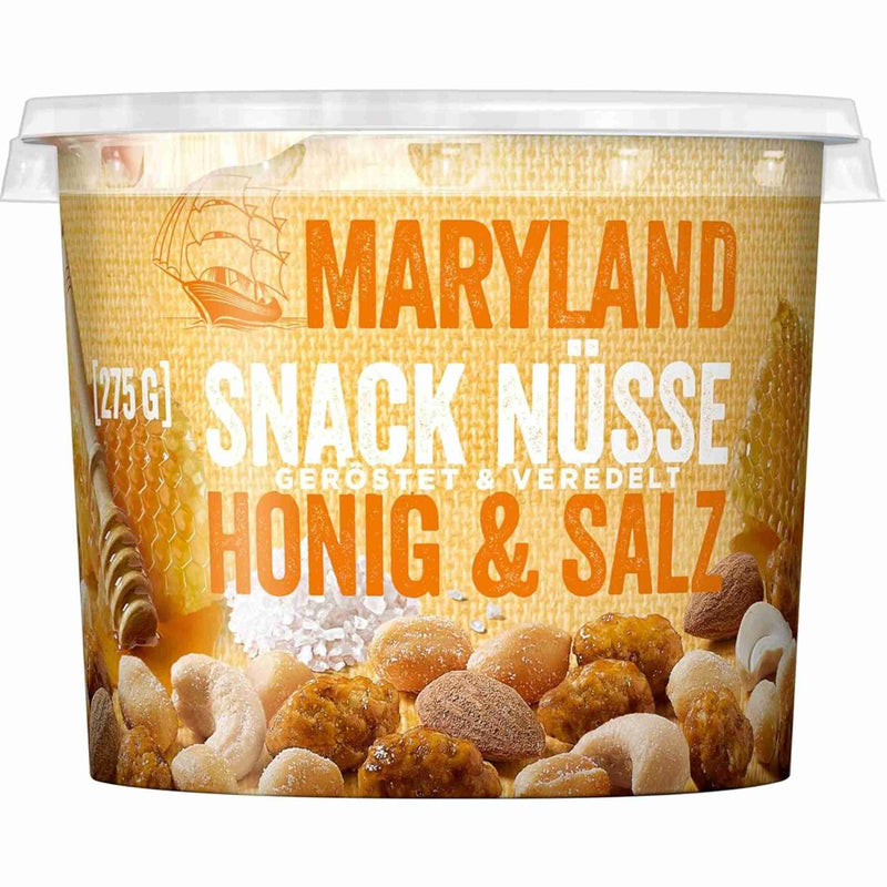 Maryland Snack Nüsse Honig & Salz 275g