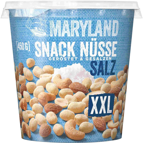 Maryland Snack Nüsse Salz XXL 450g