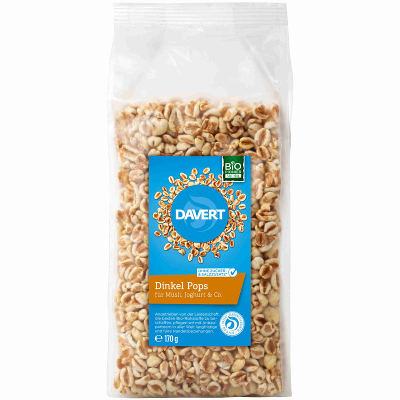 Davert Bio Dinkel Pops 170g