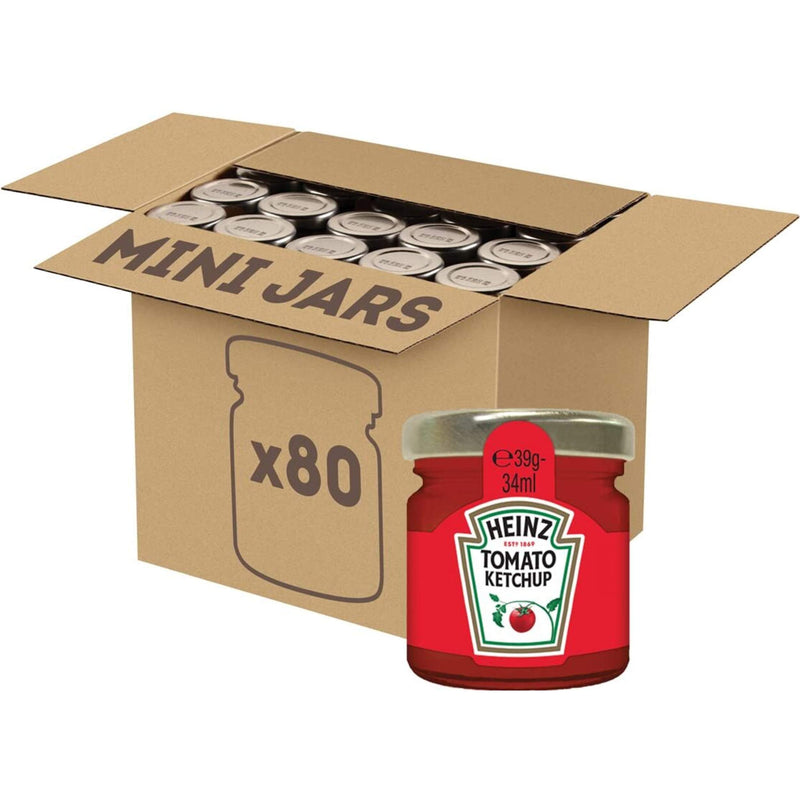 Heinz Tomato Ketchup 80x34ml