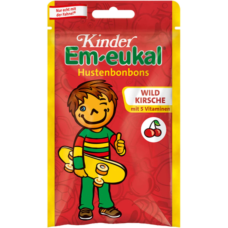 Kinder Em-eukal Wildkirsche Hustenbonbon zuckerhaltig 75g