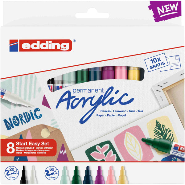 edding Acryl-Einstiegsset nordic 1Stk