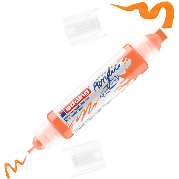 edding 5400 Acryl 3D Double Liner neonorange 1Stk