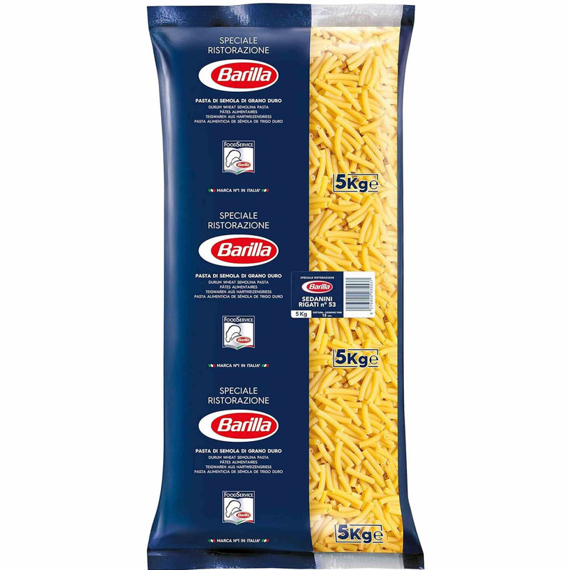 Barilla Sedanini Rigati 5Kg