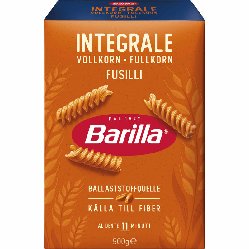 Barilla Integrale Vollkorn Fusilli 500g