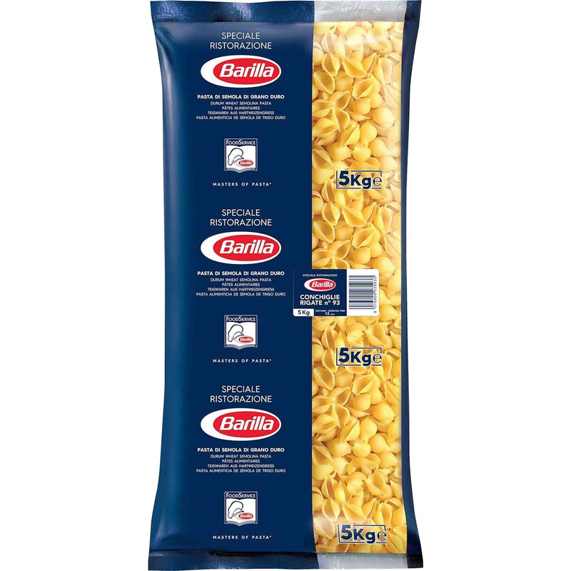 Barilla Conchiglie Rigate (N°93) 5Kg