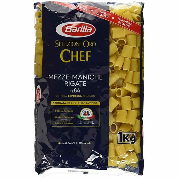 Barilla Mezze Maniche Rigate 1Kg