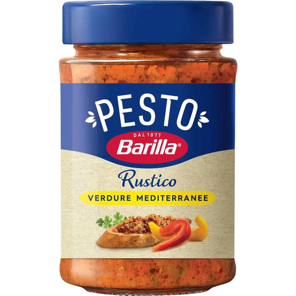 Barilla Pesto Rustico Verdure Mediterranee 200g