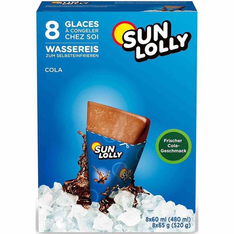 Sunlolly  Cola Wassereis 8x60ml