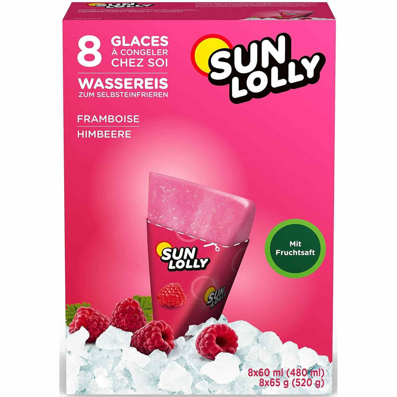 Sunlolly  Himbeere Wassereis 8x60ml