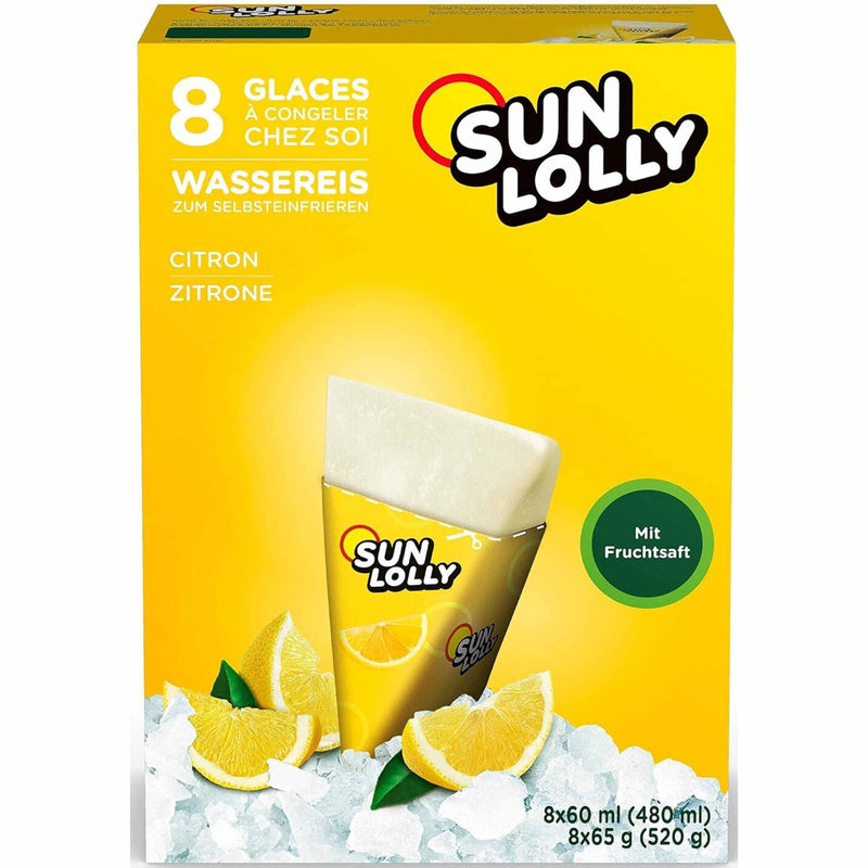 Sunlolly  Zitronen Wassereis 8x60ml