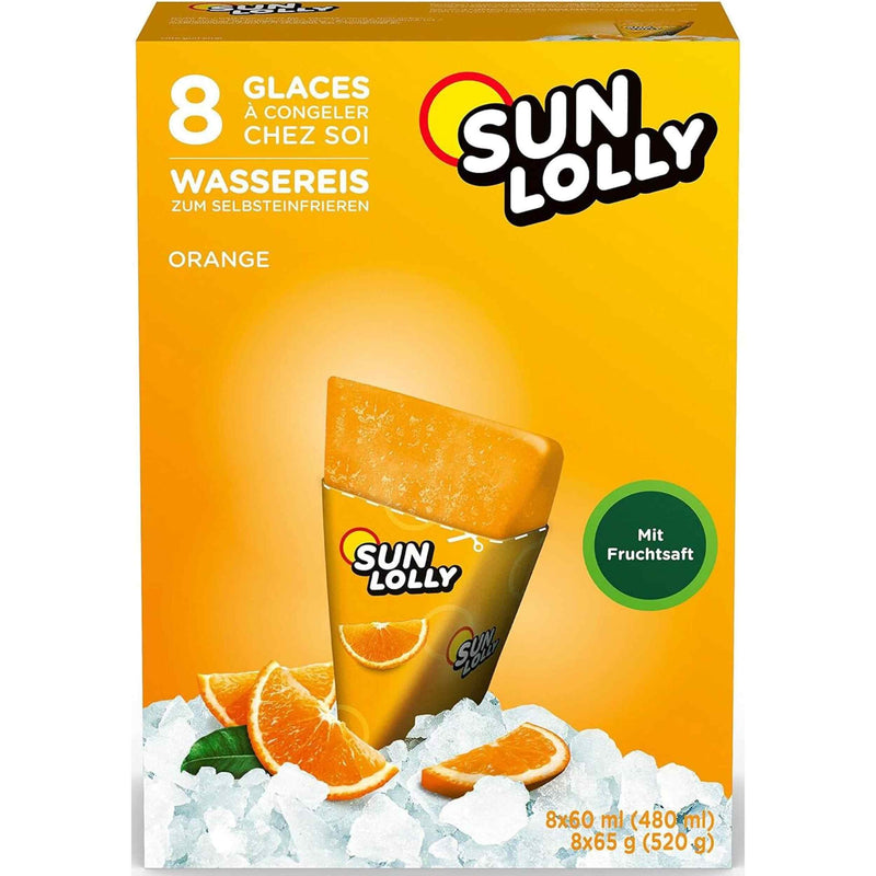 Sunlolly  Orange Wassereis 8x60ml