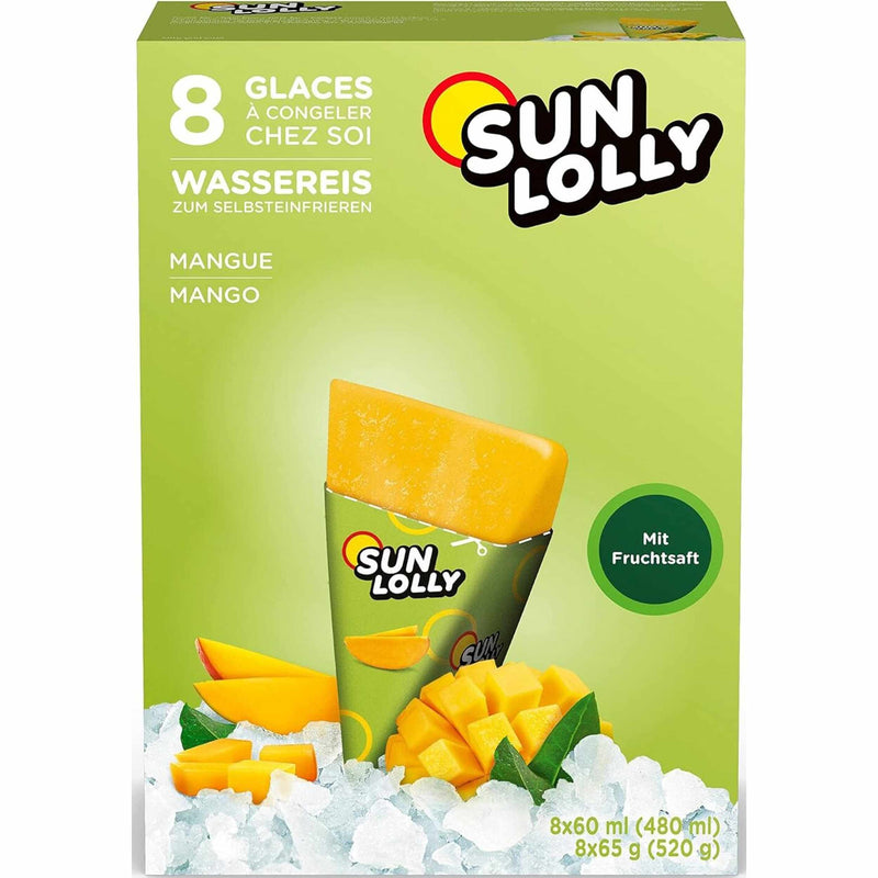 Sunlolly  Mango Wassereis 8x60ml