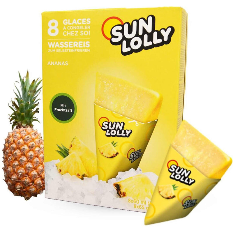 Sunlolly  Ananas Wassereis 8x60ml