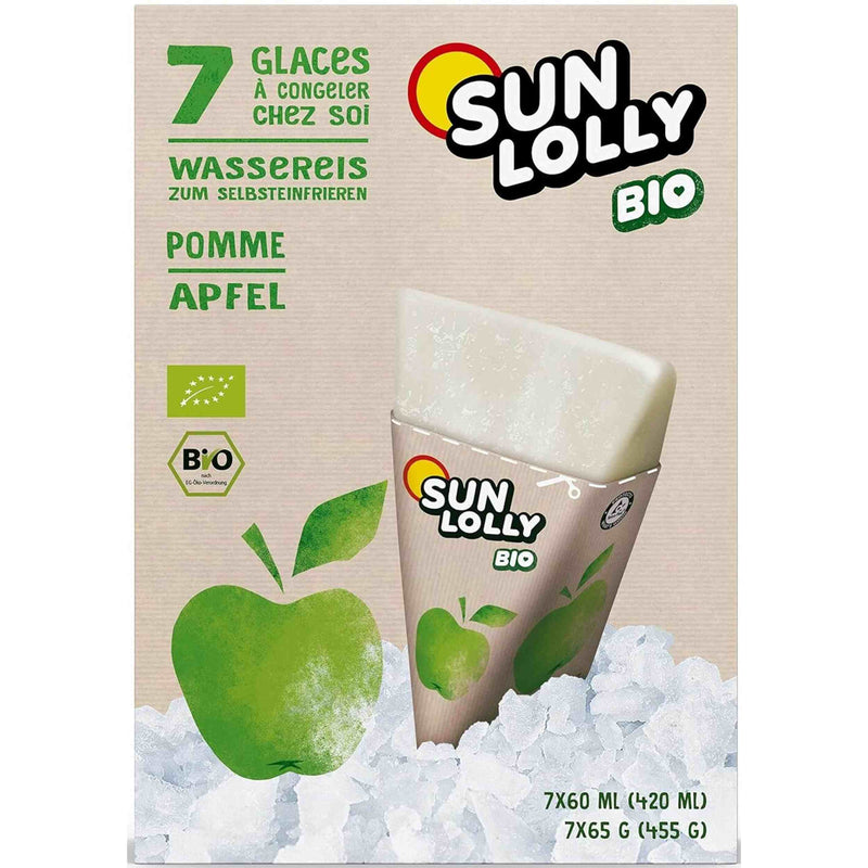 Sunlolly  Wassereis Apfel Bio 7x60ml