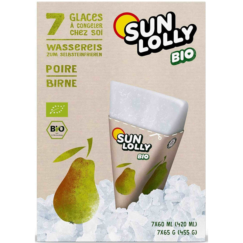 Sunlolly Wassereis Birne Bio7x60ml