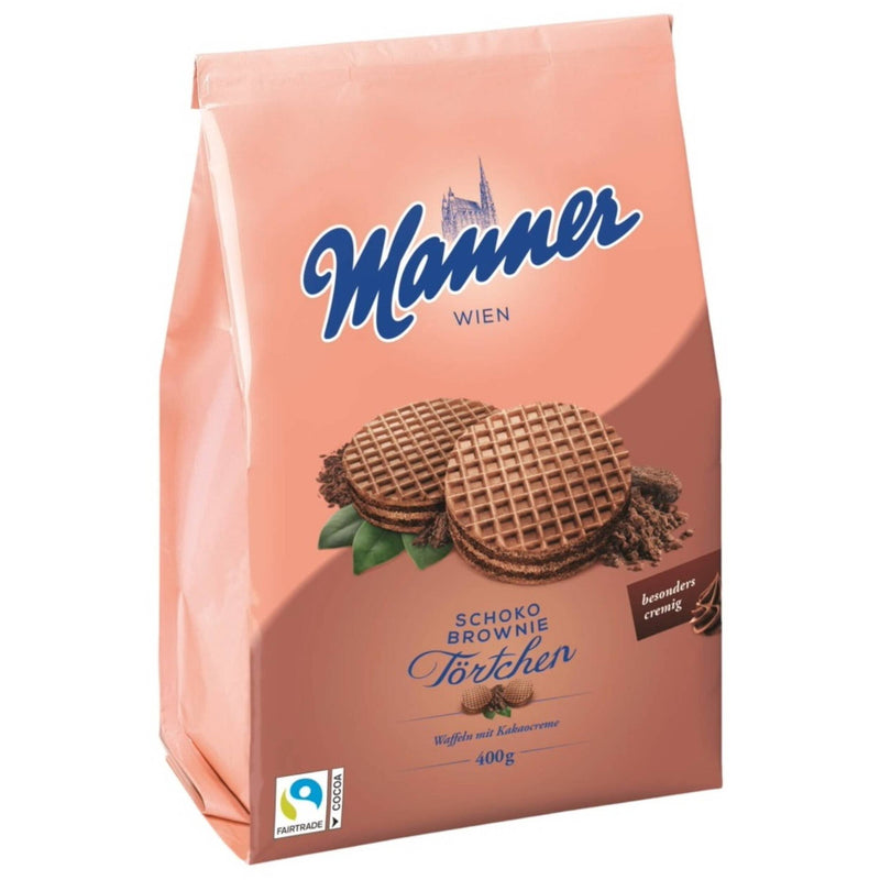 Manner  Schoko Brownie  Törtchen 400g