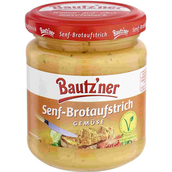 Bautz`ner Senf Brotaufstrich Gemüse 200 ml Glas