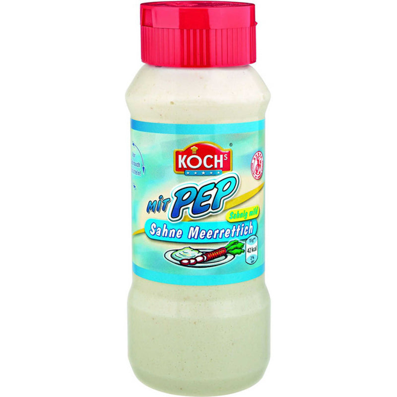 Kochs Sahnemeerrettich mit Pep 485 g Flasche