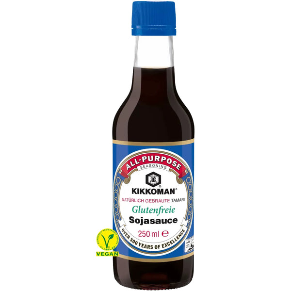 Kikkoman Tamari Sojasauce Glutenfrei 250 ml Flasche