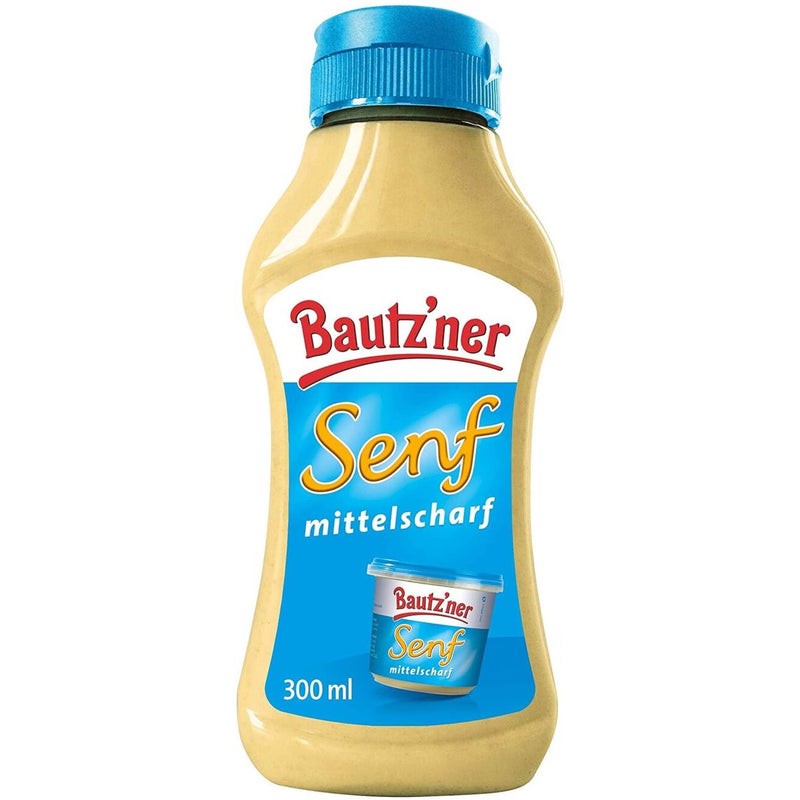 Bautz`ner Senf mittelscharf 300 ml Flasche