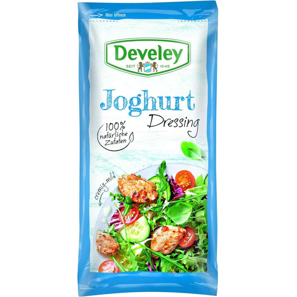 Develey Dressing Joghurt 14er Pack (14 x 75 ml Portionsbeutel)