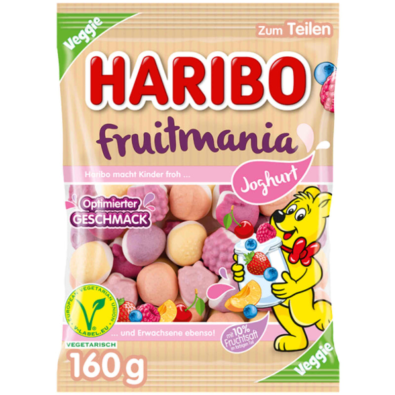 Haribo Fruitmania Joghurt 160 g Beutel