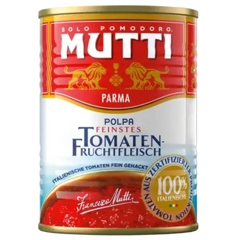 Mutti Polpa Fine - Fruchtfleisch, fein gehackt 400g