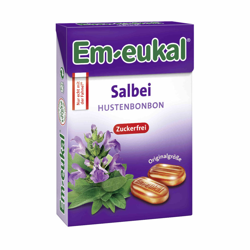 Em-eukal Salbei zuckerfrei Box 50g