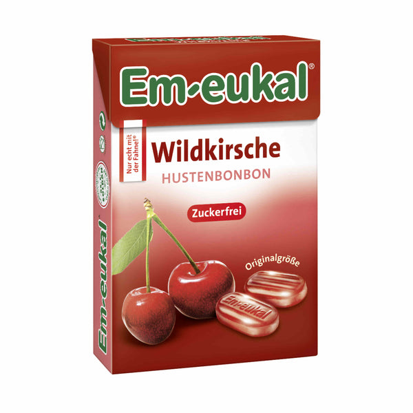 Em-eukal Wildkirsche zuckerfrei Box 50g