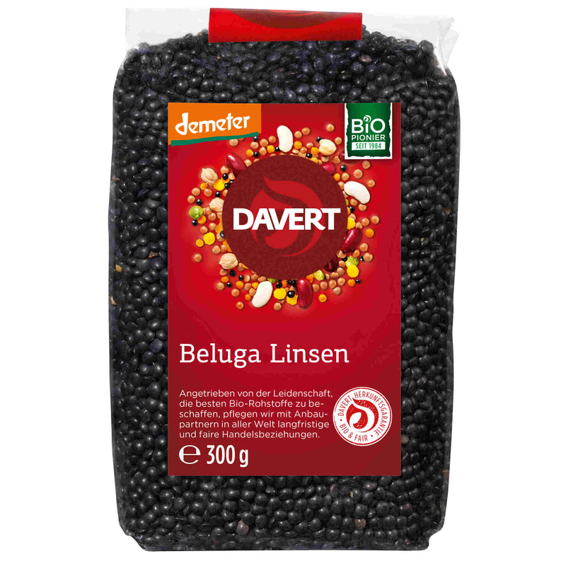 Davert Bio Beluga Linsen schwarz 300g