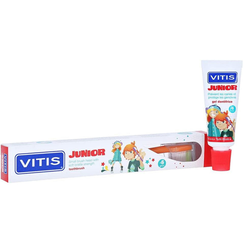 VITIS Junior Zahnbürste + Gel 15ml