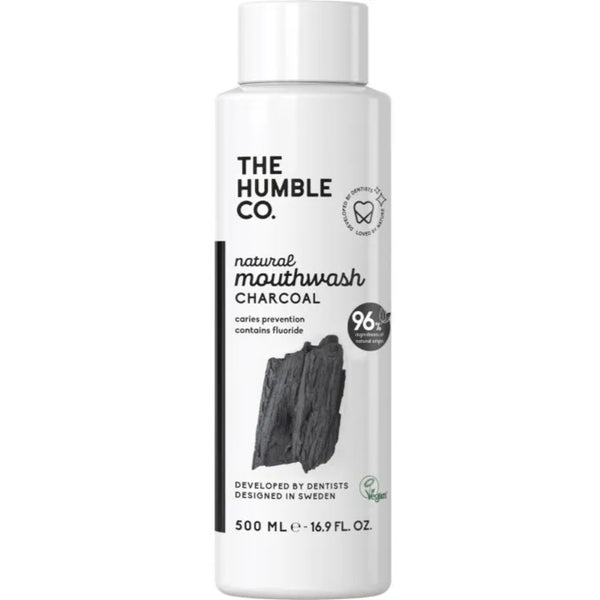 Humble Mundspülung mit Aktivkohle 500 ml