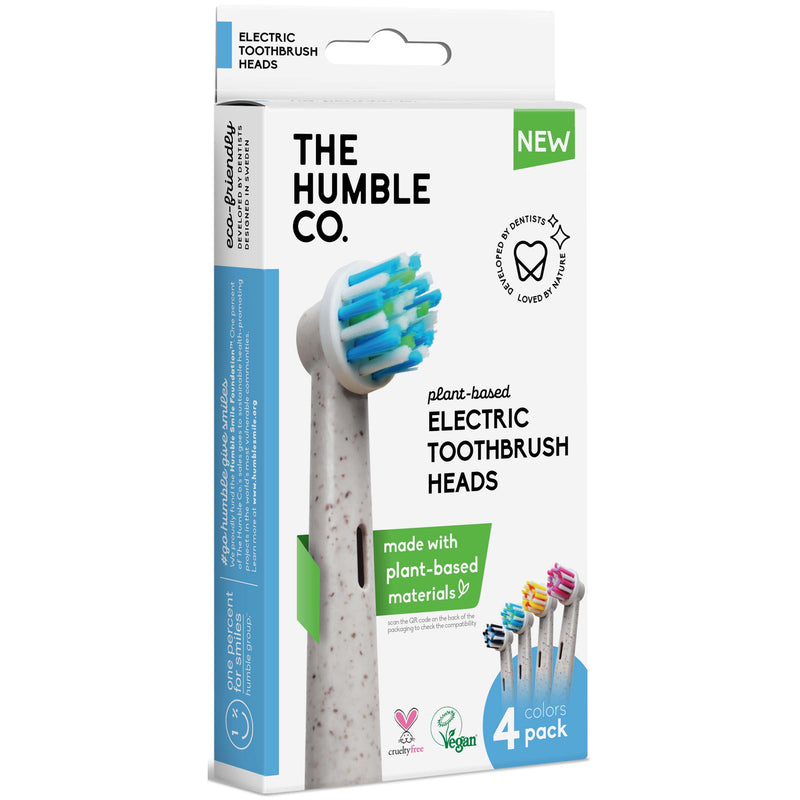 Humble Plant-Based Electric Toothbrush Heads 4Stk.