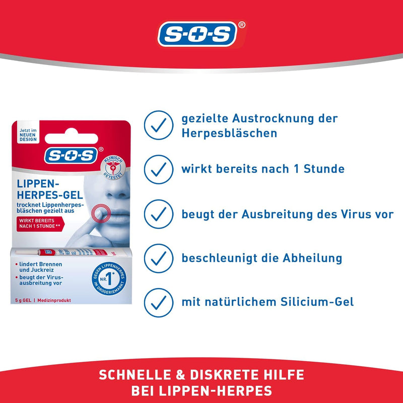 SOS Lippenherpes Gel 5g