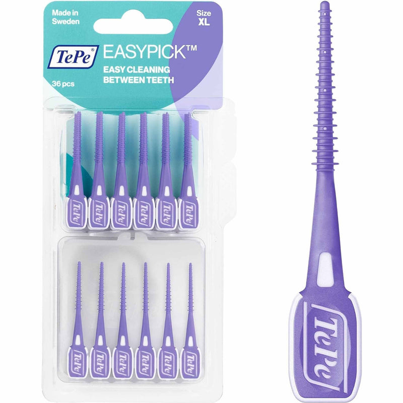 TePe EasyPick interdental brushes 36 pieces pack XL