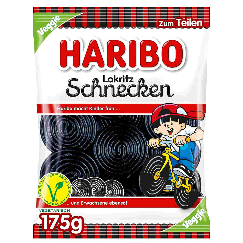 Haribo Lakritz Schnecken veggie 175g