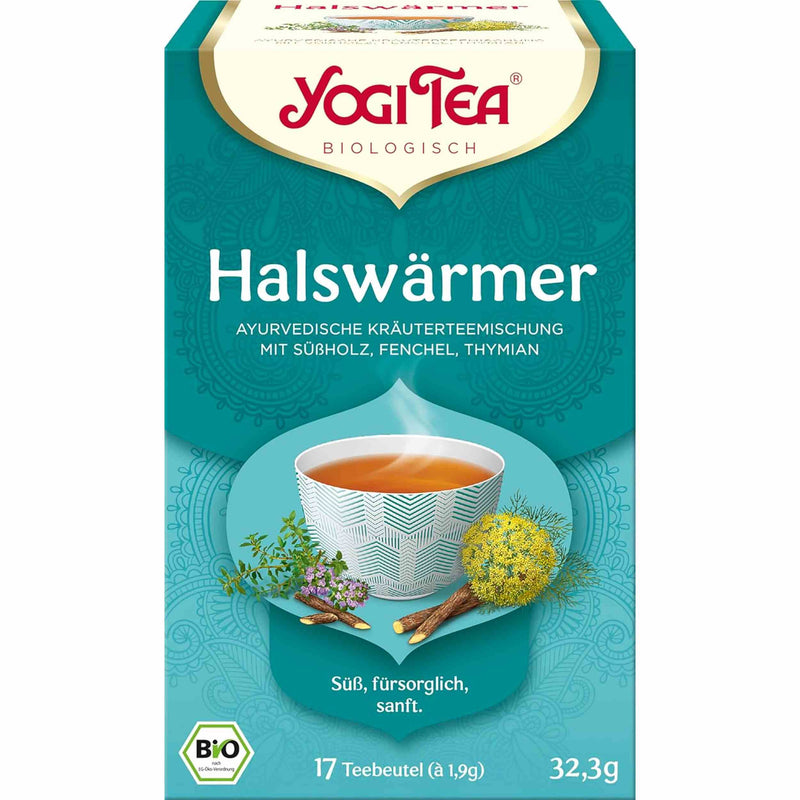 Yogi Tea, Bio Halswärmer, 17 Teebeutel - 32,3 g