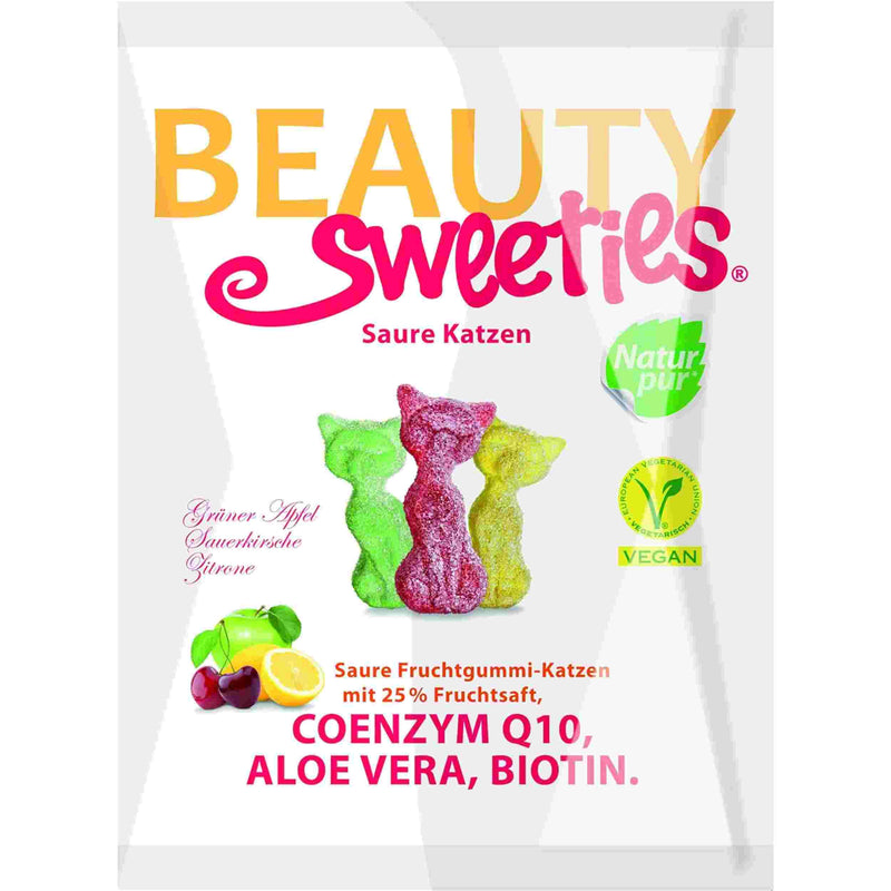 Beauty Sweeties Saure Katzen 125g